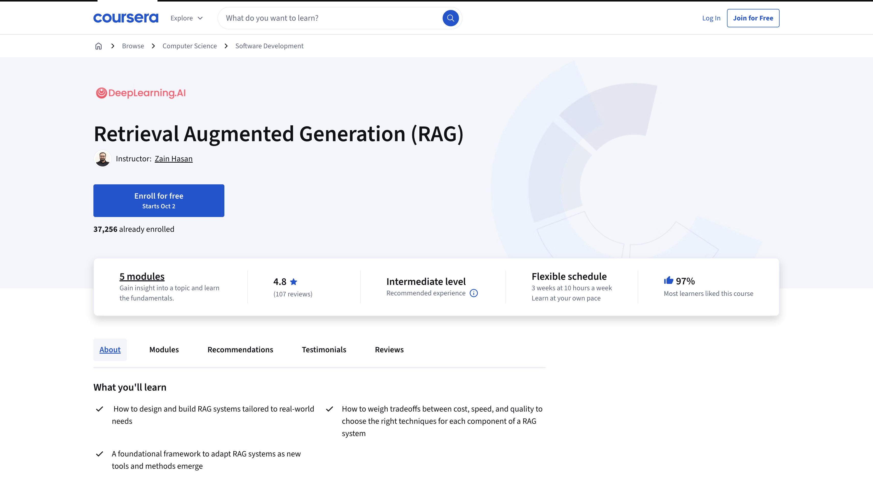 Retrieval Augmented Generation (RAG)