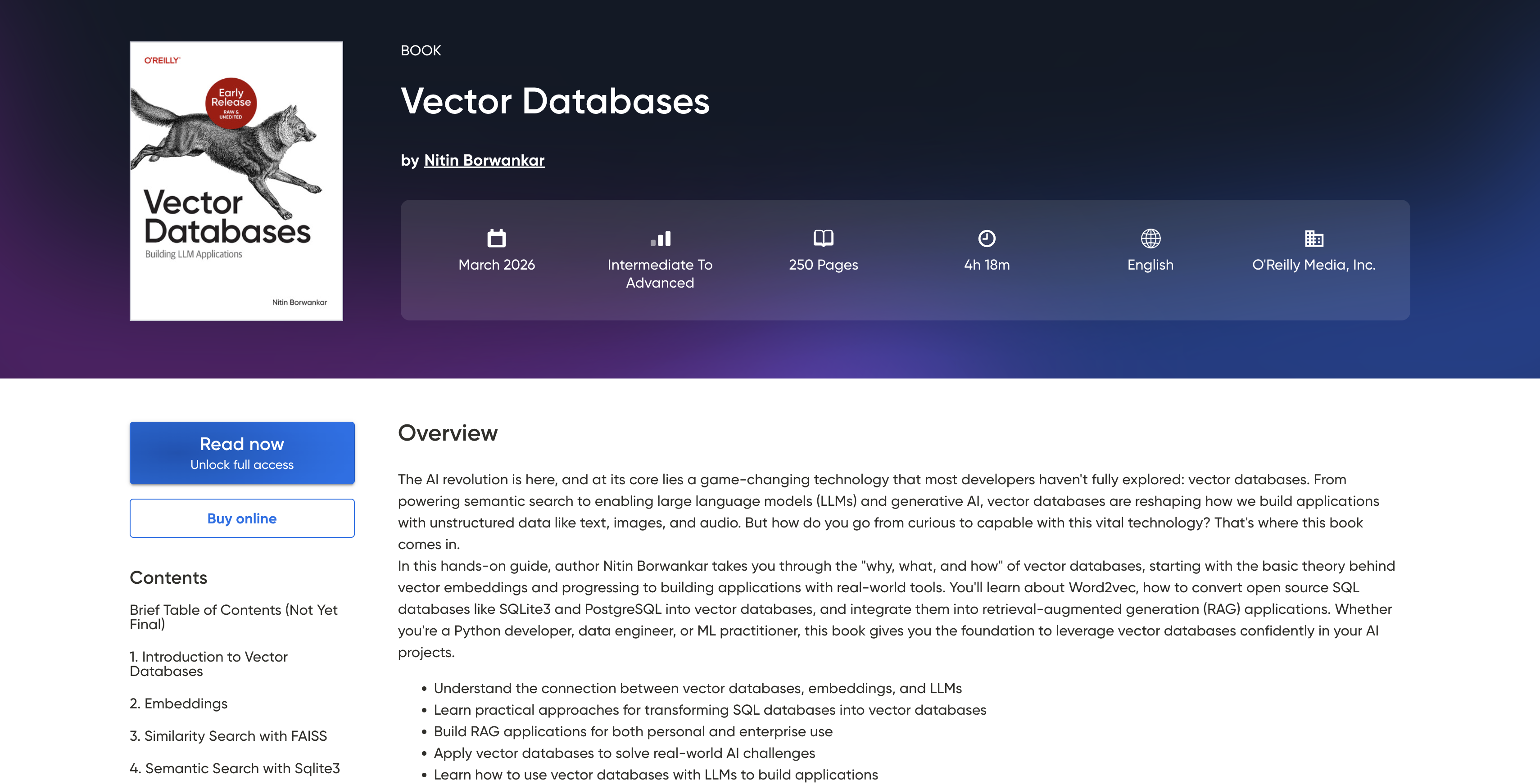 Vector Databases by Nitin Borwankar